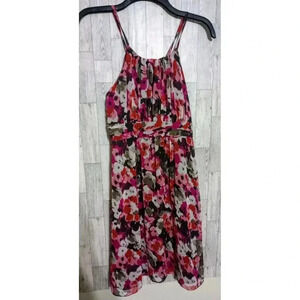 The‎ Limited Dress Y2K Midi Floral Sleeveless Knee Length Party Size 2